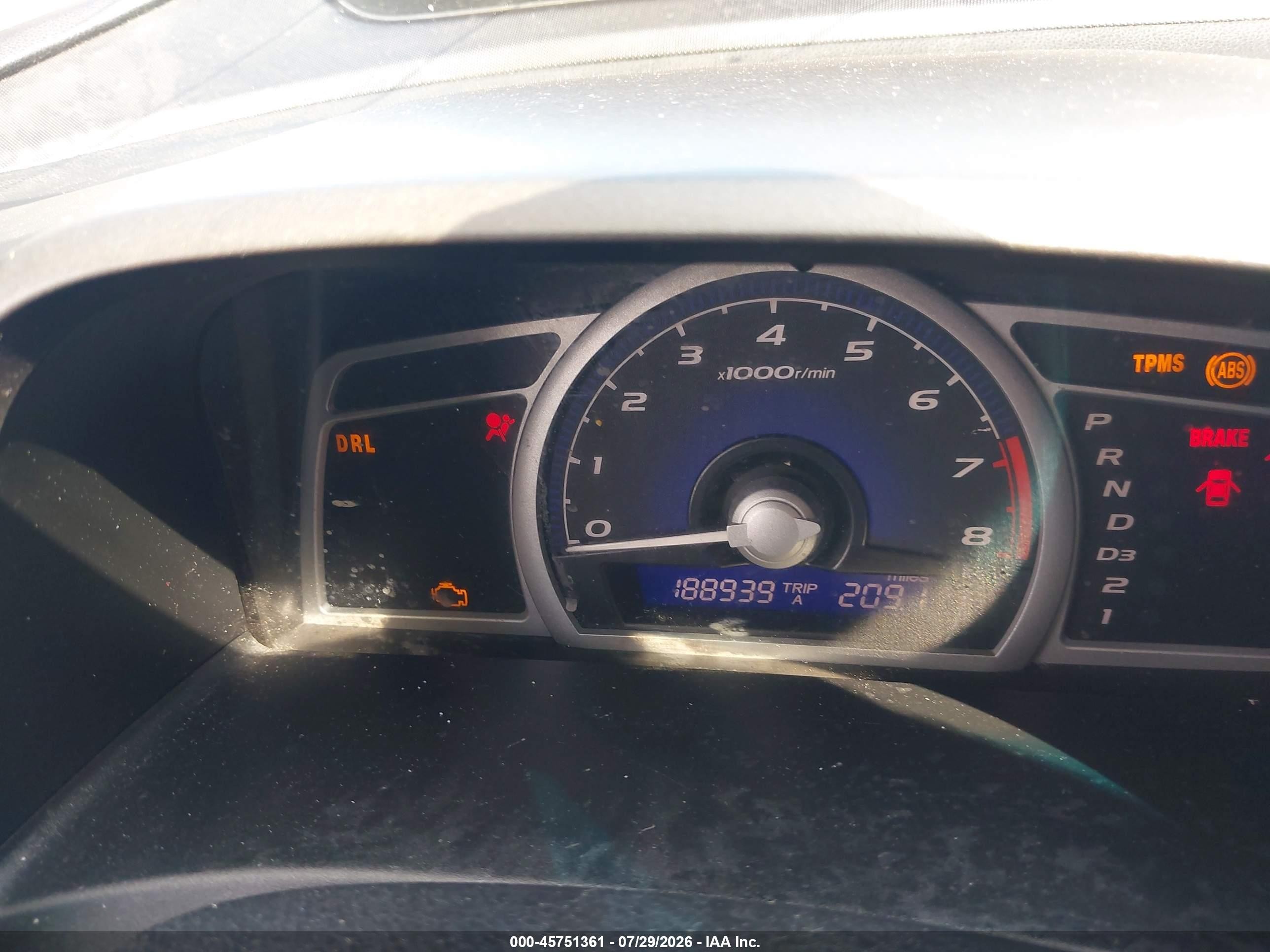 2008 Honda Civic Ex Black vin: 2HGFG12868H575002