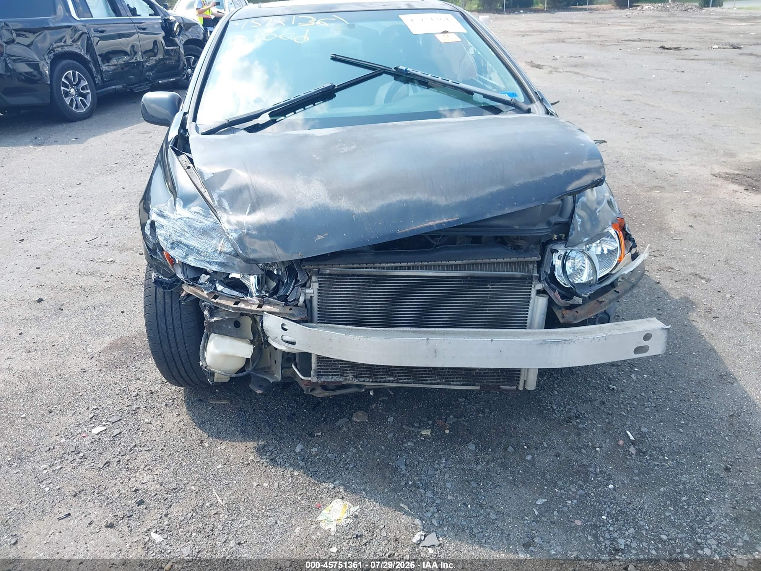 2008 Honda Civic Ex Black vin: 2HGFG12868H575002