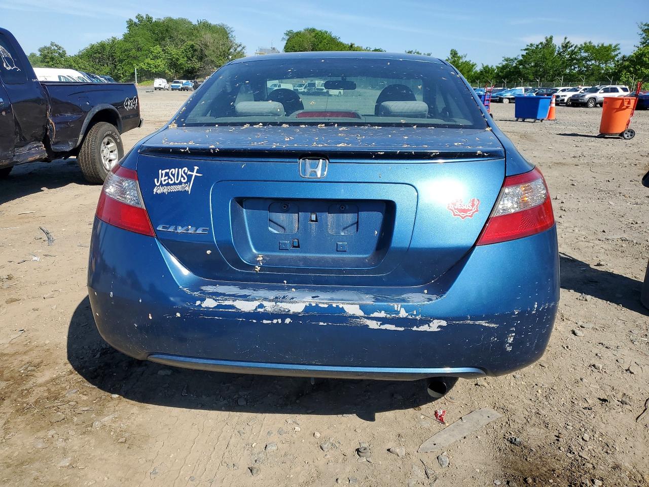 2009 Honda Civic Ex Blue vin: 2HGFG12869H516159