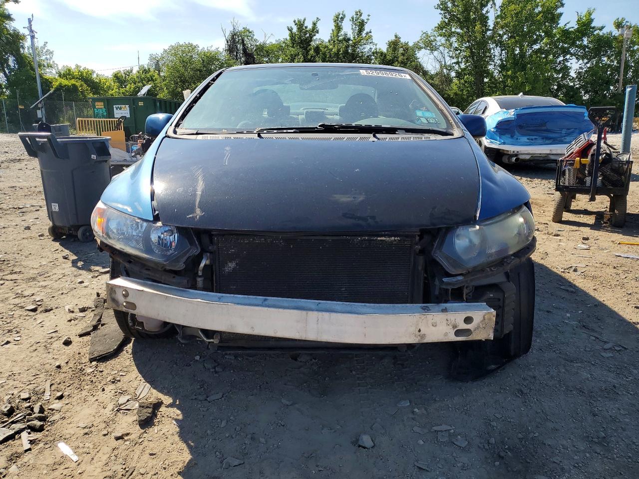 2009 Honda Civic Ex Blue vin: 2HGFG12869H516159