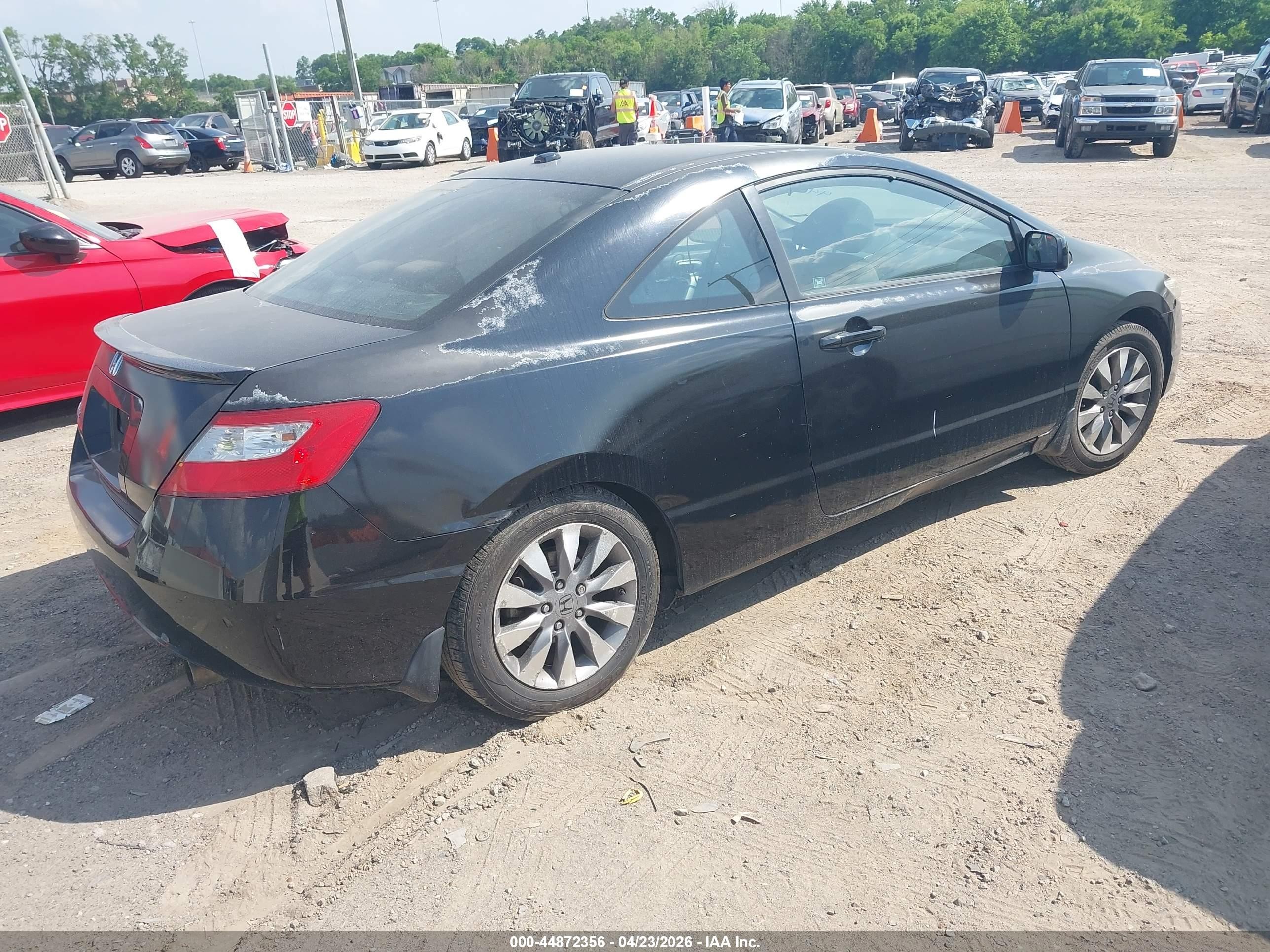 2009 Honda Civic Ex Черный vin: 2HGFG12869H527212