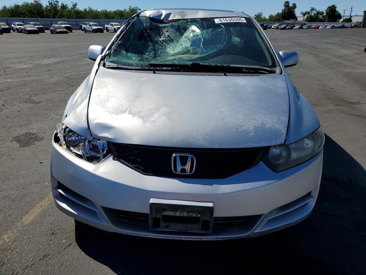 2009 Honda Civic Ex Silver vin: 2HGFG12869H527307