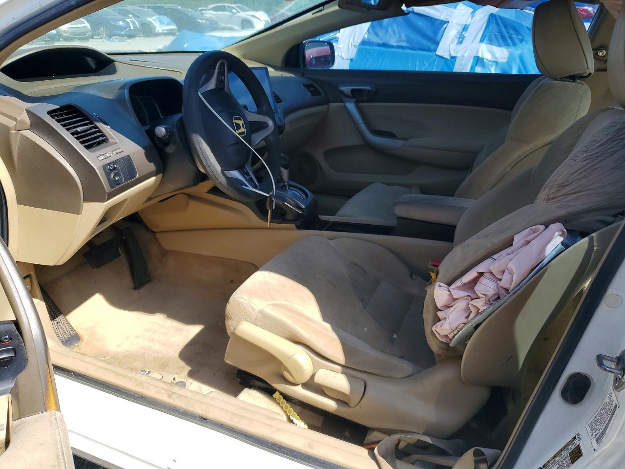 2006 Honda Civic Ex White vin: 2HGFG12876H503870