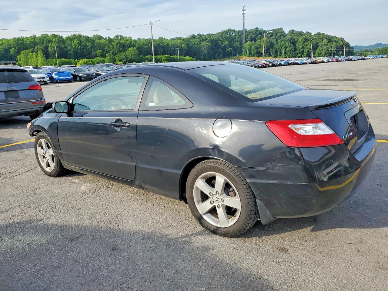 2006 Honda Civic Ex Black vin: 2HGFG12876H538151