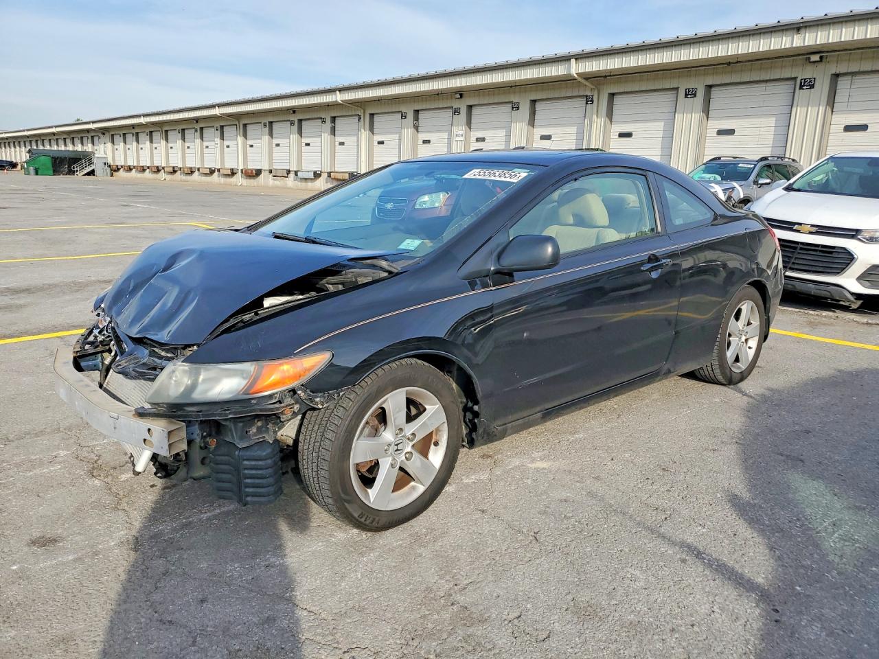 2006 Honda Civic Ex Черный vin: 2HGFG12876H538151