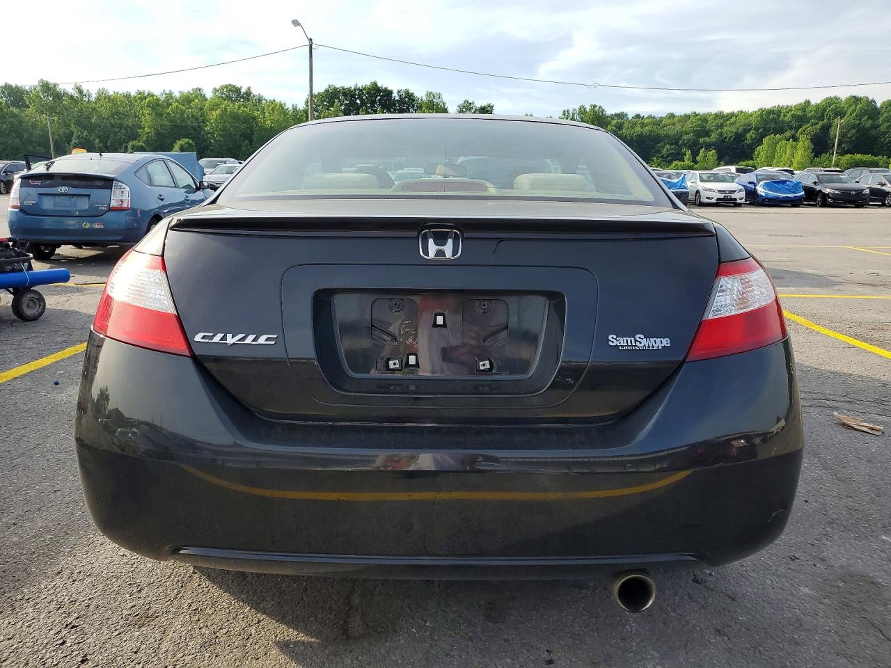 2006 Honda Civic Ex Black vin: 2HGFG12876H538151