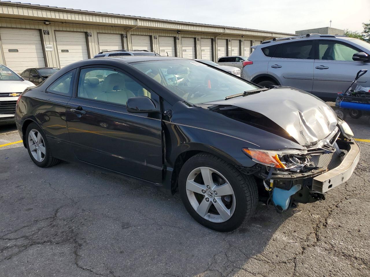 2006 Honda Civic Ex Black vin: 2HGFG12876H538151