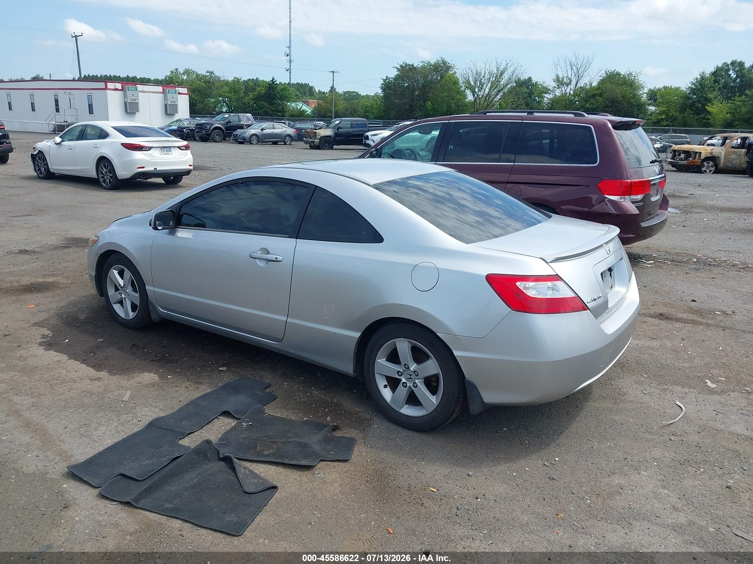 2006 Honda Civic Ex Silver vin: 2HGFG12876H544211