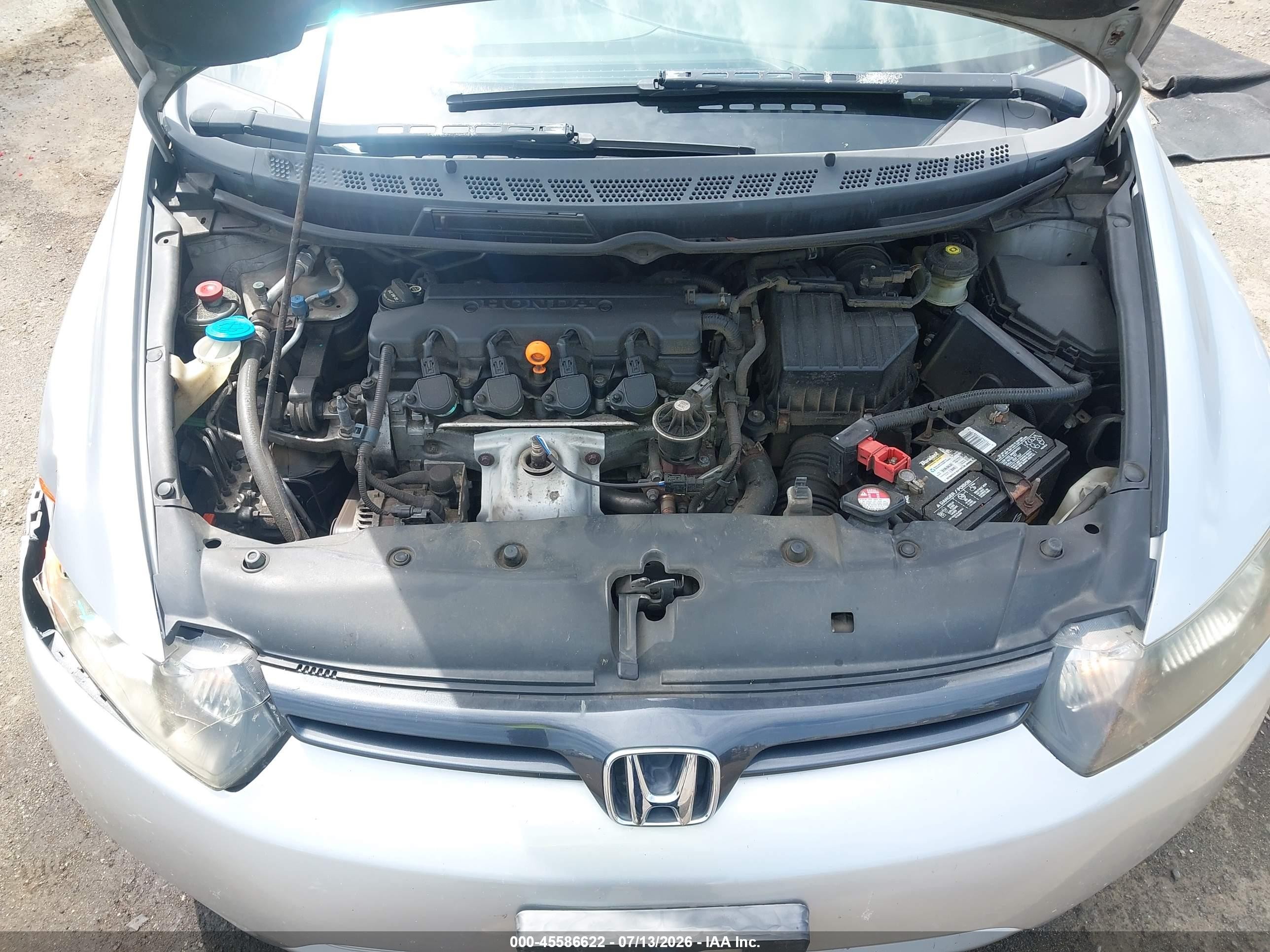 2006 Honda Civic Ex Silver vin: 2HGFG12876H544211