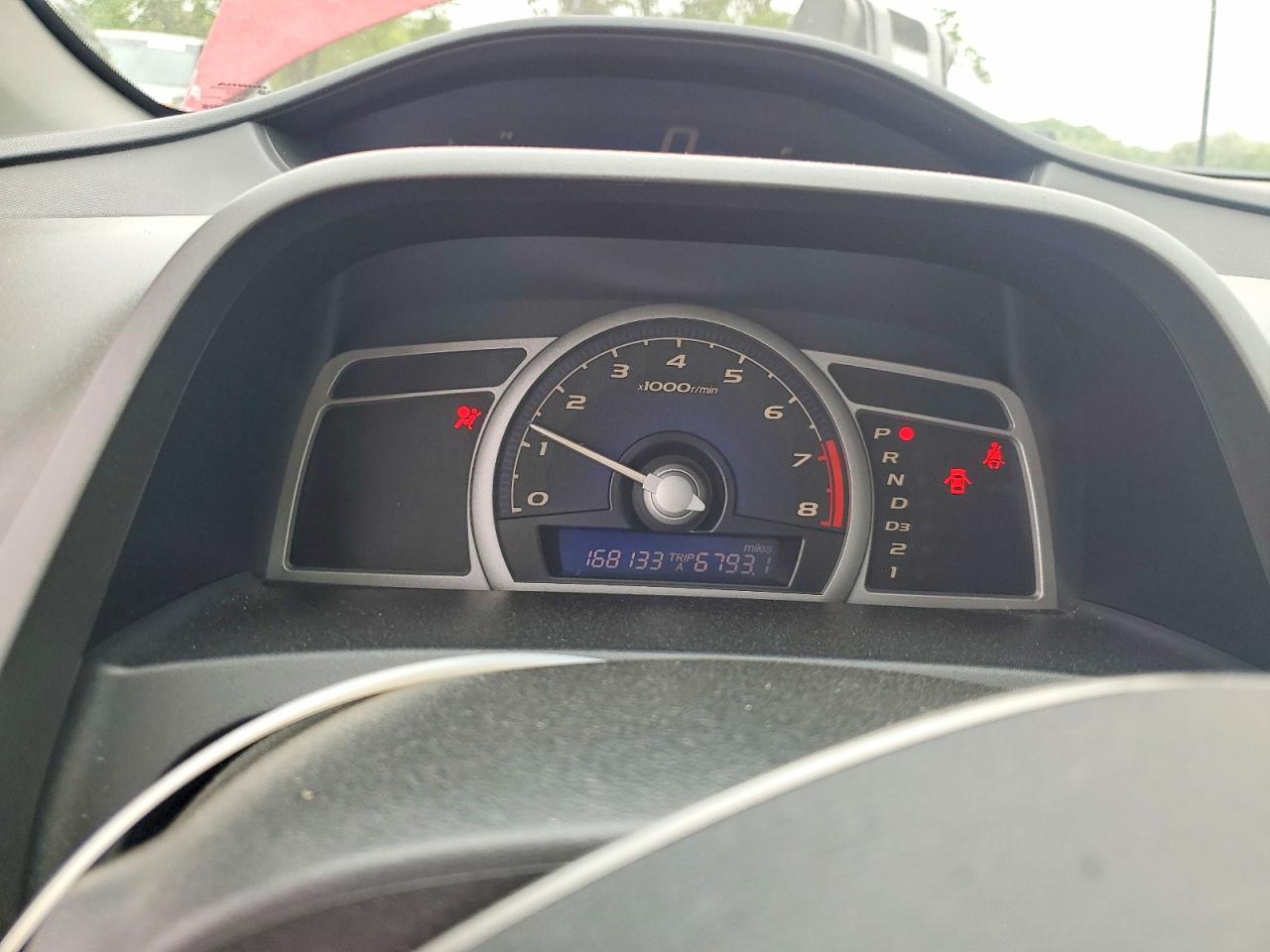2006 Honda Civic Ex Красный vin: 2HGFG12876H544466