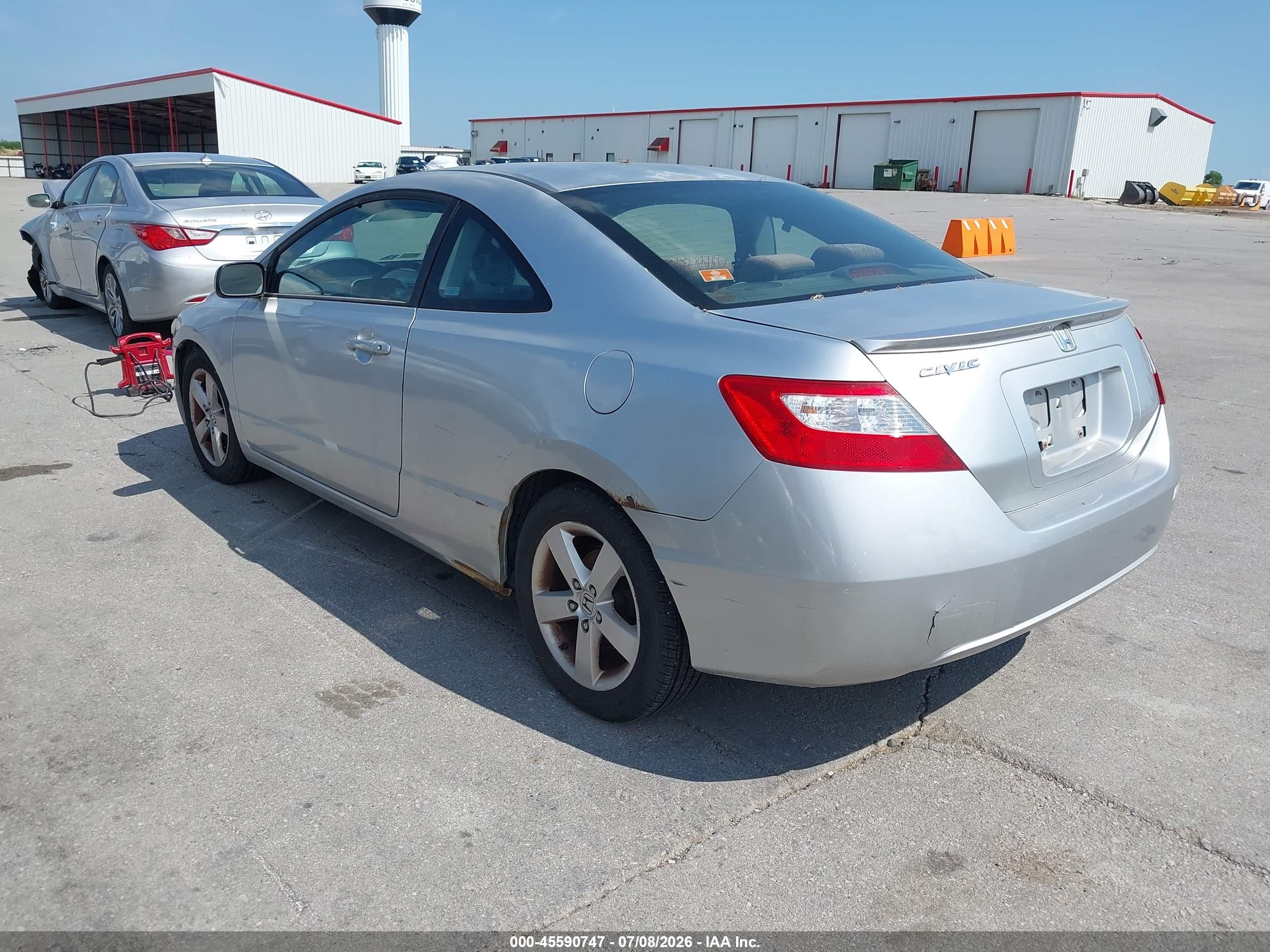 2006 Honda Civic Ex Silver vin: 2HGFG12876H553345