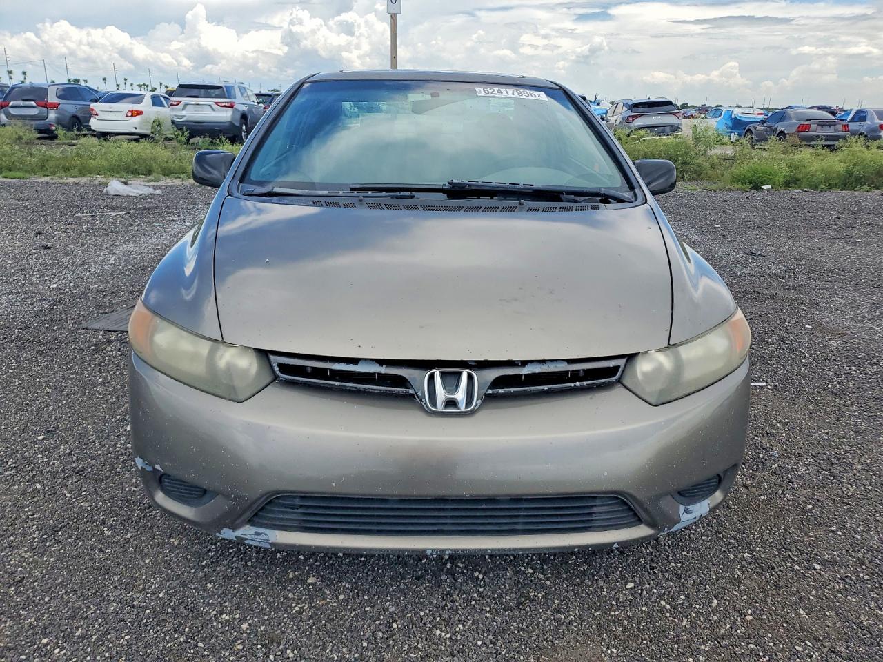 2007 Honda Civic Ex Желто-коричневый vin: 2HGFG12877H502168