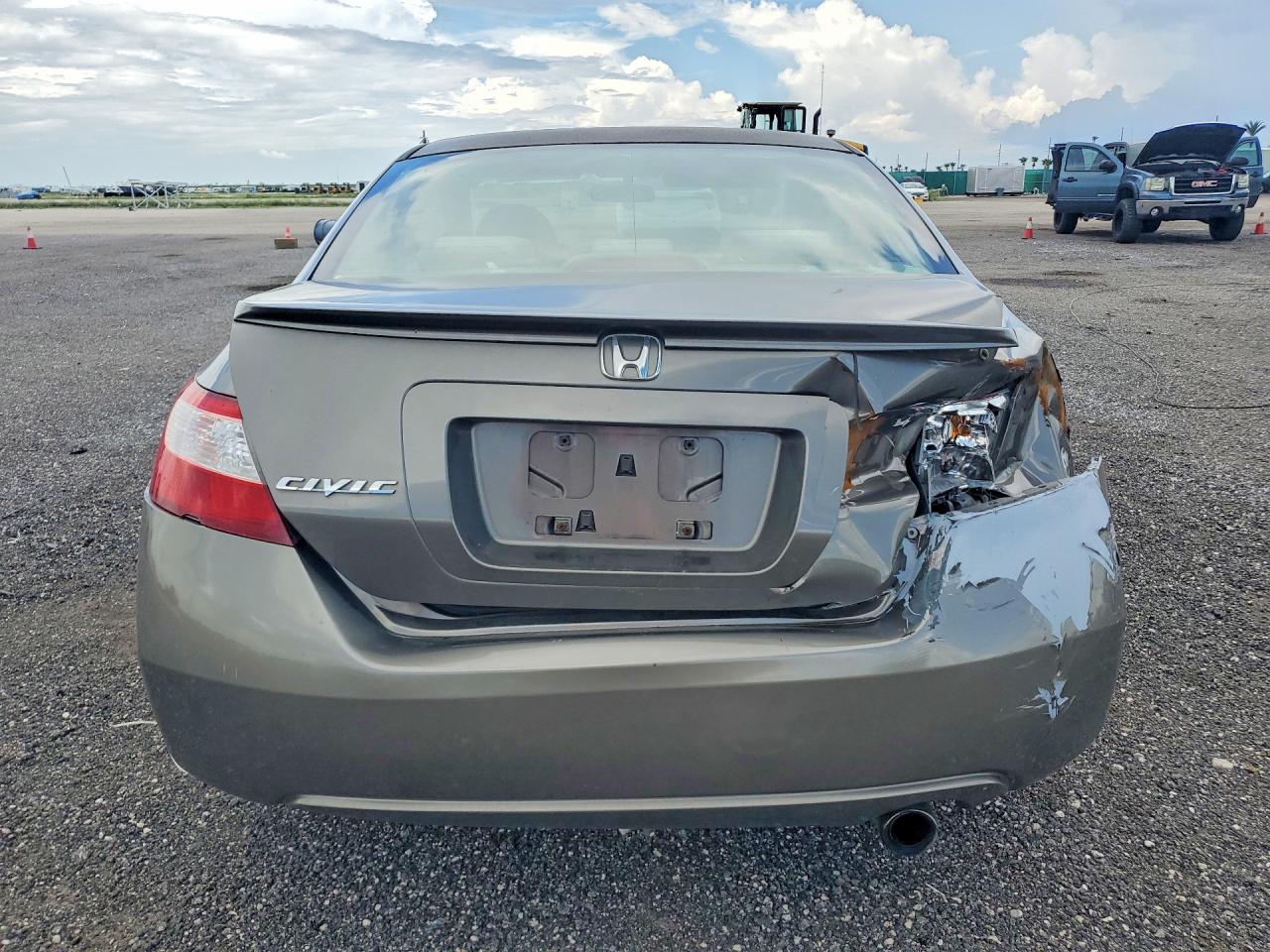 2007 Honda Civic Ex Желто-коричневый vin: 2HGFG12877H502168