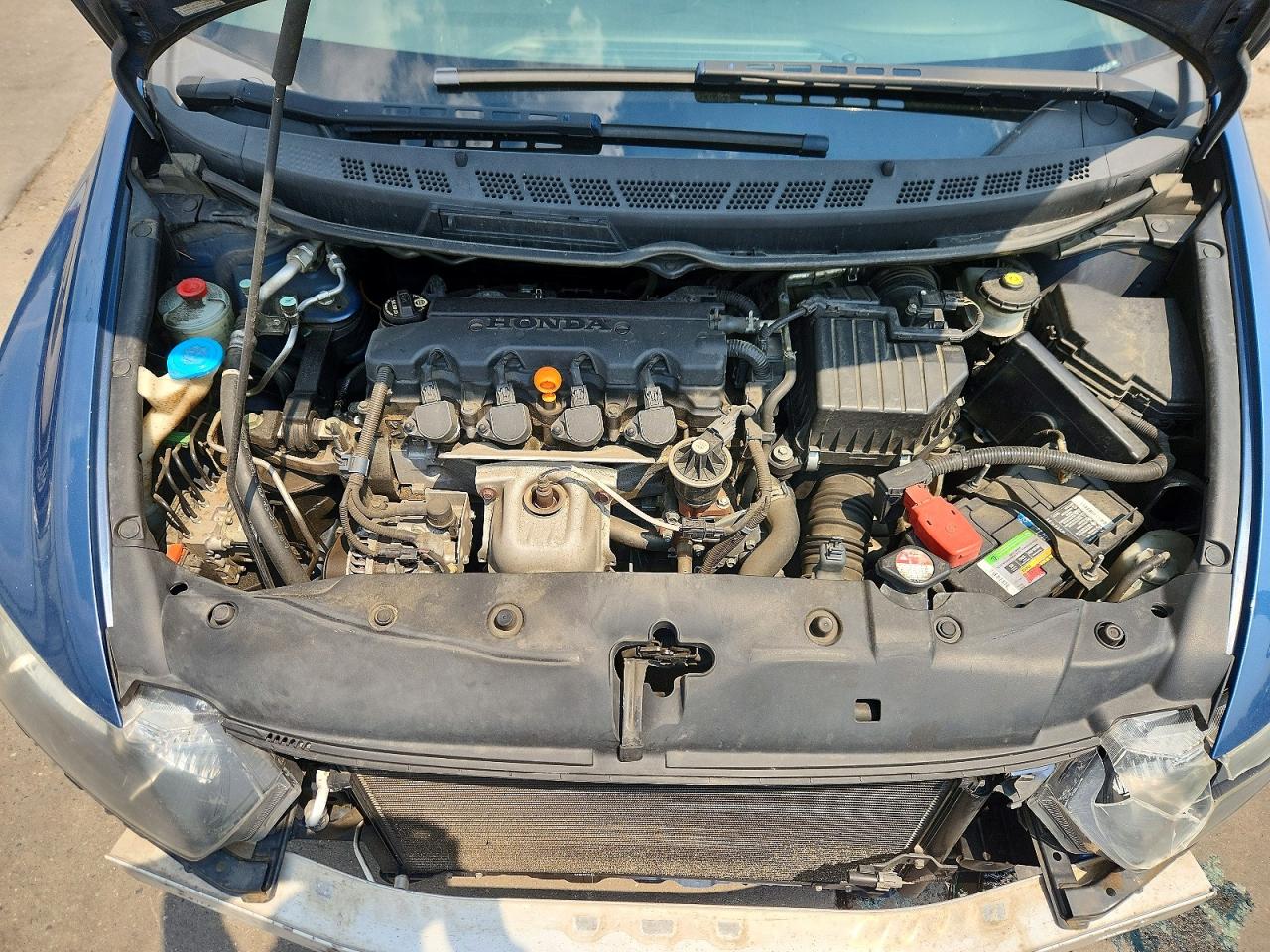 2007 Honda Civic Ex Синий vin: 2HGFG12877H506480