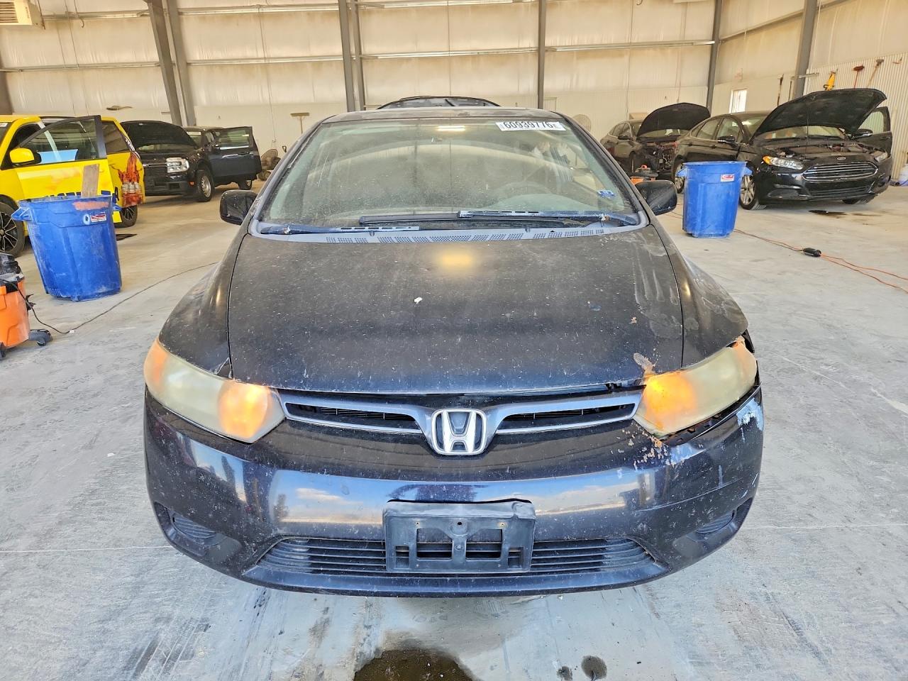 2007 Honda Civic Ex Black vin: 2HGFG12877H516930