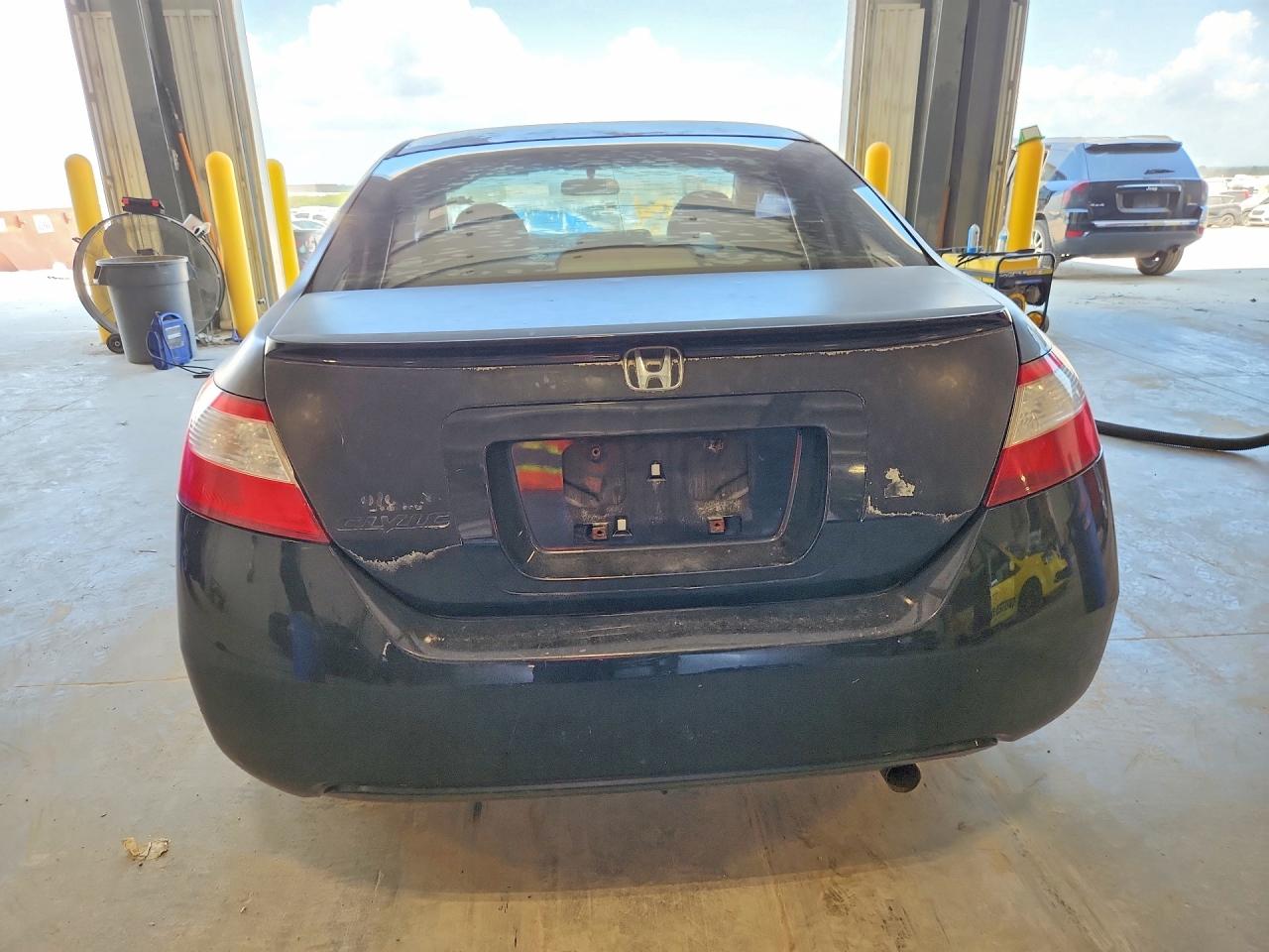 2007 Honda Civic Ex Black vin: 2HGFG12877H516930