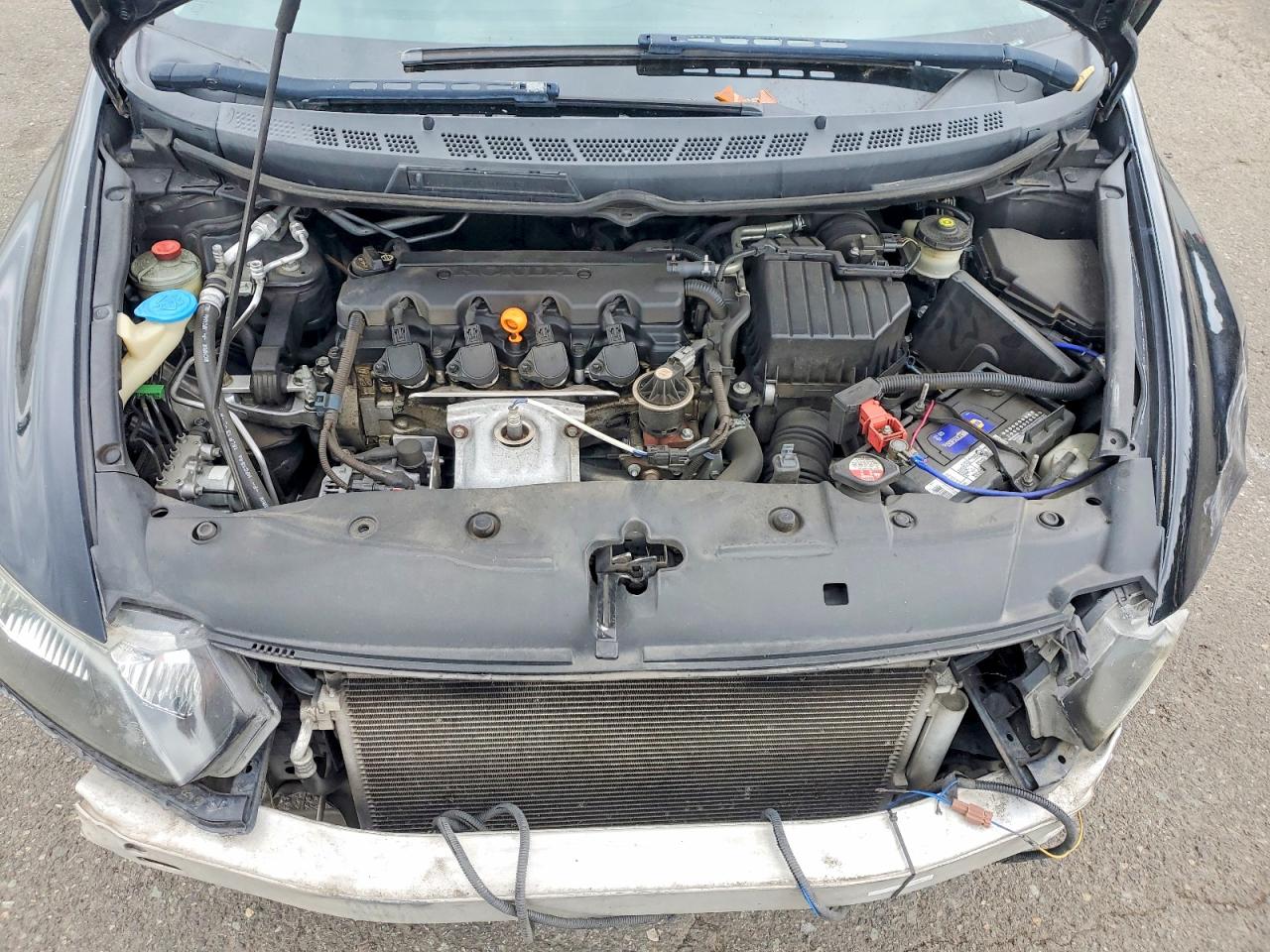 2007 Honda Civic Ex Black vin: 2HGFG12877H537230
