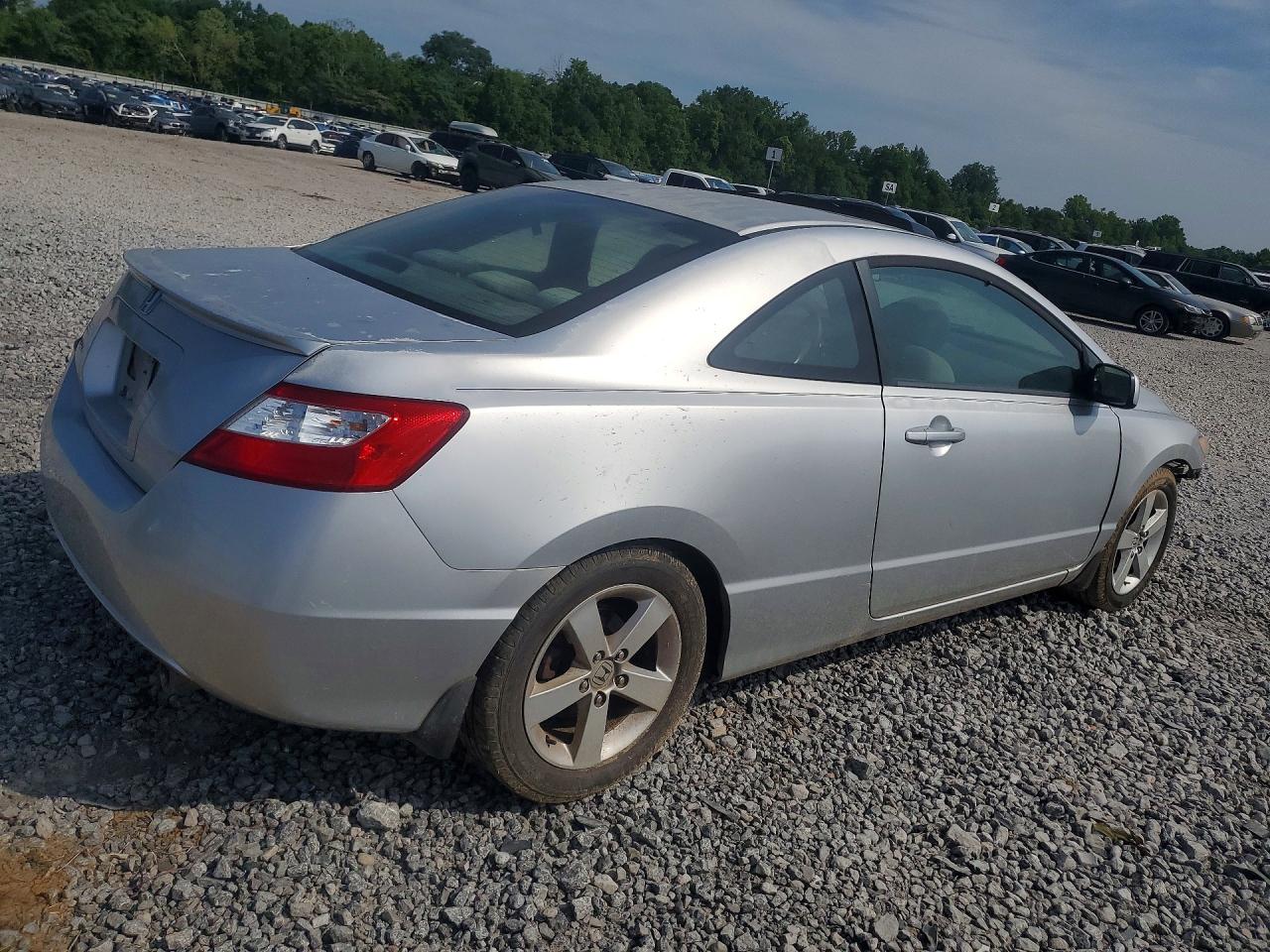2007 Honda Civic Ex Silver vin: 2HGFG12877H541827