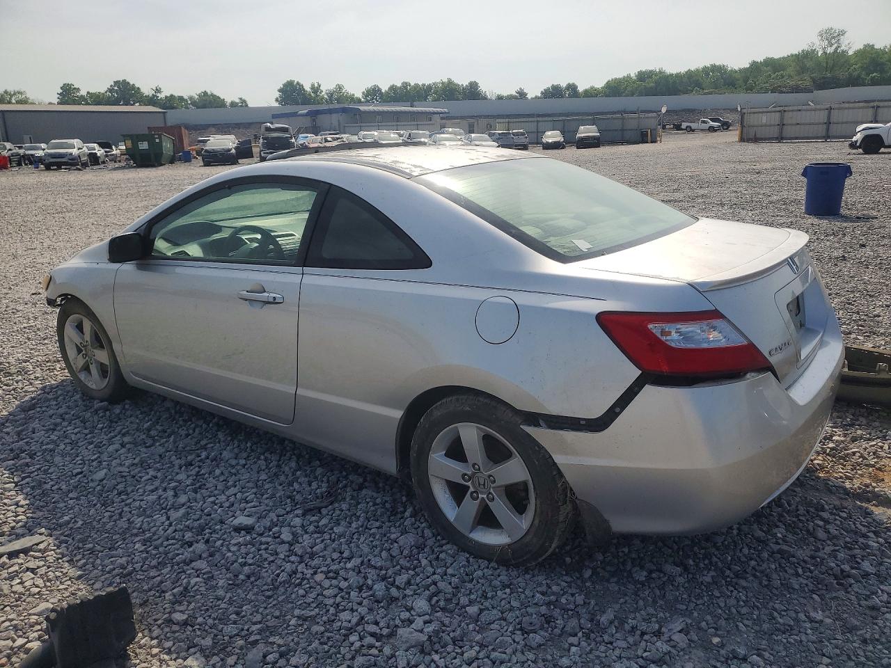 2007 Honda Civic Ex Silver vin: 2HGFG12877H541827