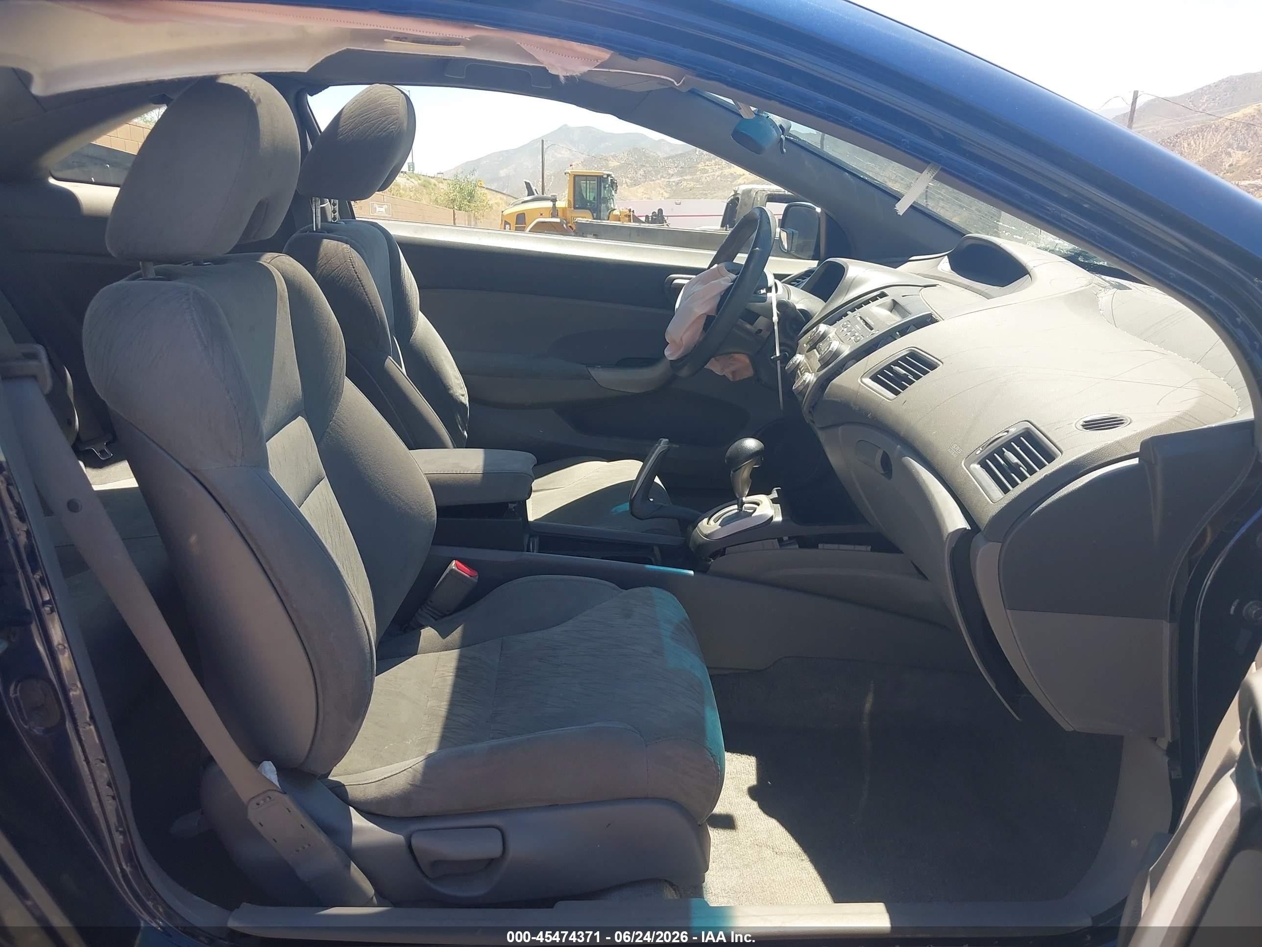 2007 Honda Civic Ex Blue vin: 2HGFG12877H566758
