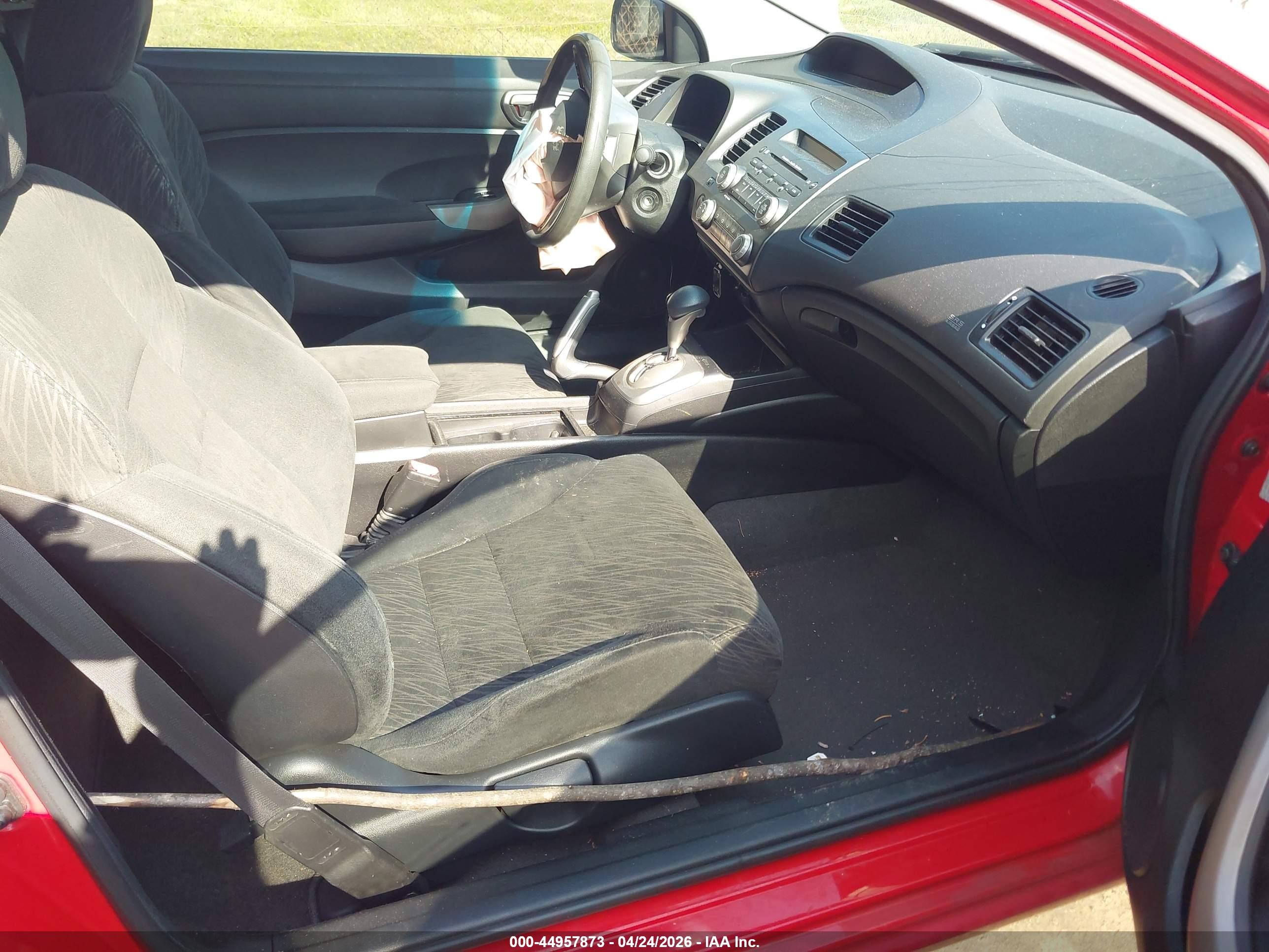 2008 Honda Civic Ex Red vin: 2HGFG12878H507873