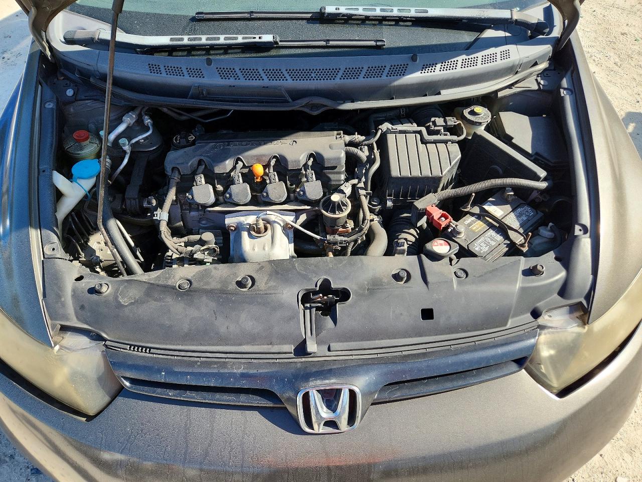 2008 Honda Civic Ex Gray vin: 2HGFG12878H525824