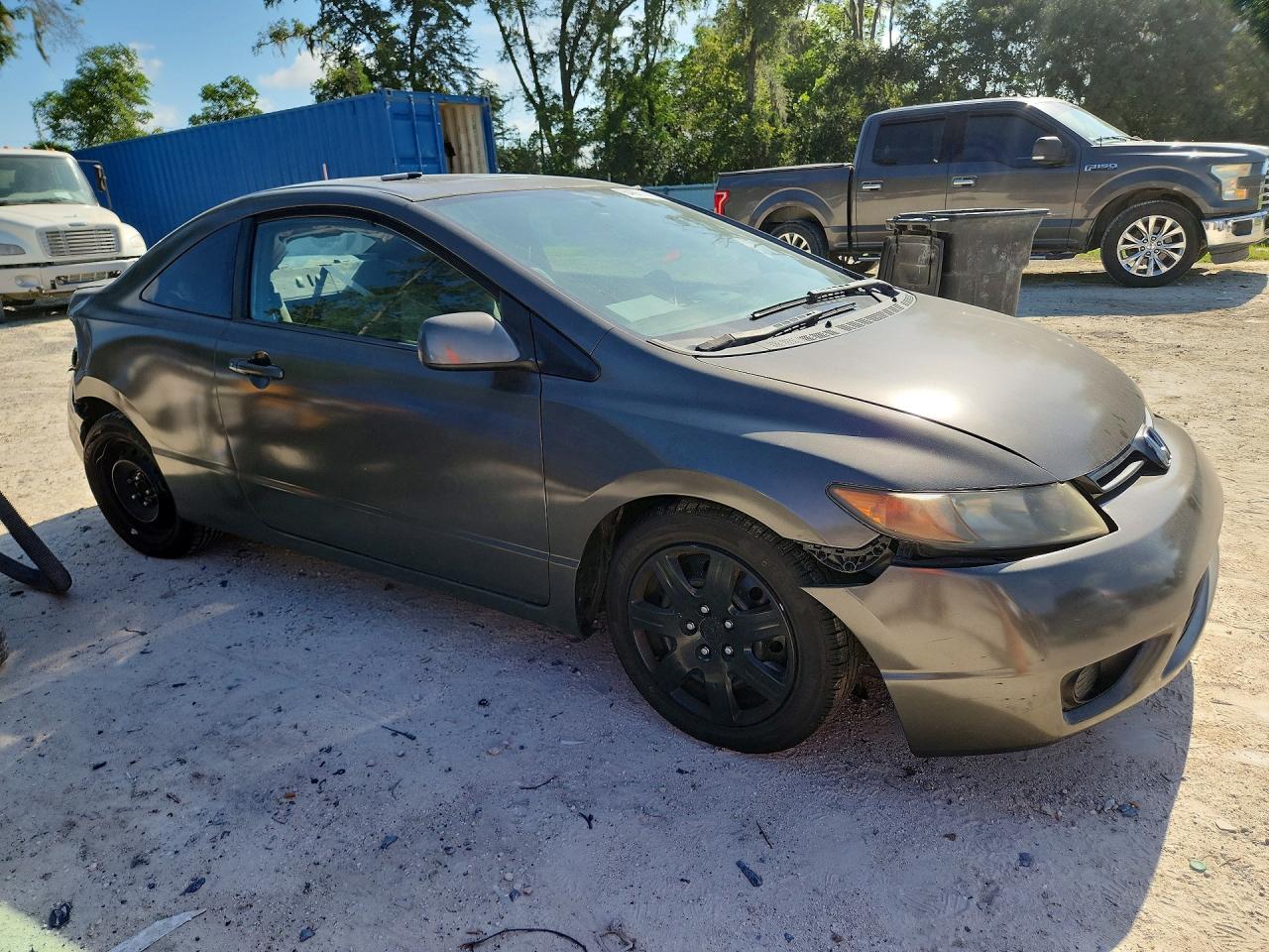 2008 Honda Civic Ex Gray vin: 2HGFG12878H525824