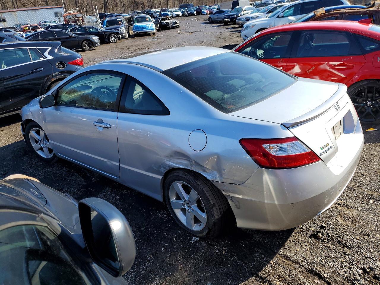 2008 Honda Civic Ex Silver vin: 2HGFG12878H553235