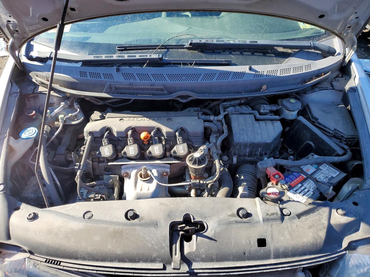 2008 Honda Civic Ex Silver vin: 2HGFG12878H553235