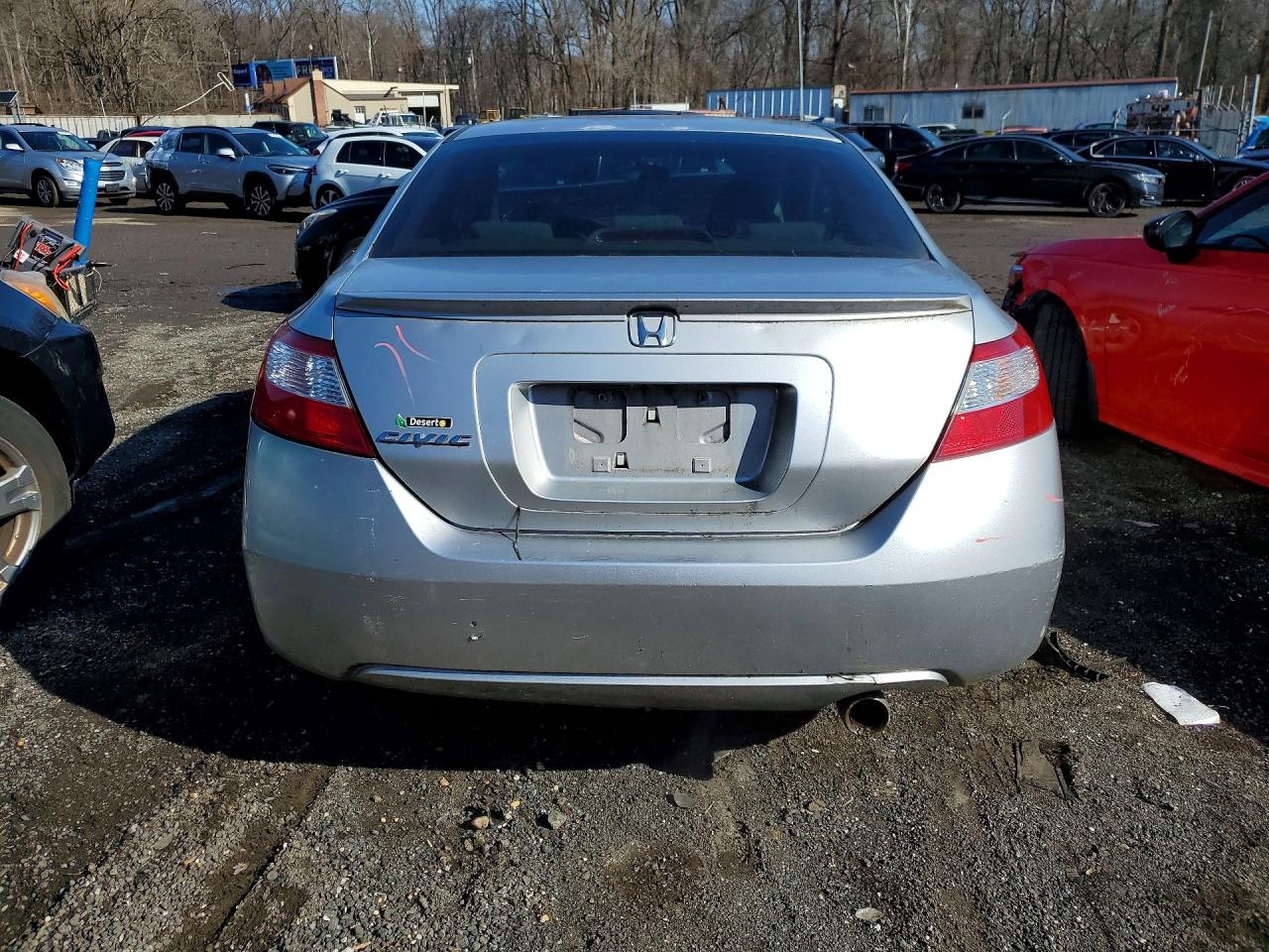 2008 Honda Civic Ex Silver vin: 2HGFG12878H553235