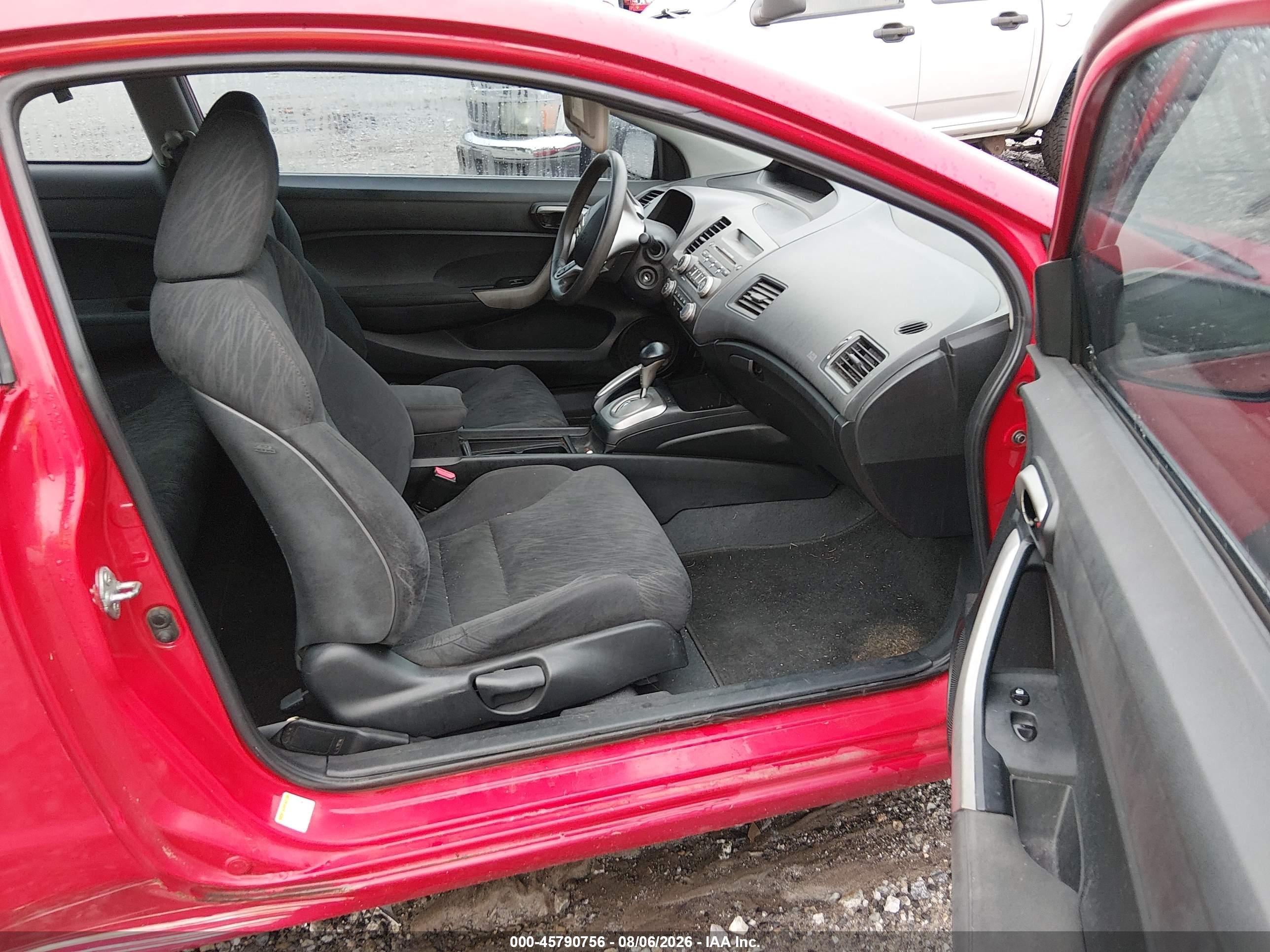 2008 Honda Civic Ex Red vin: 2HGFG12878H557611