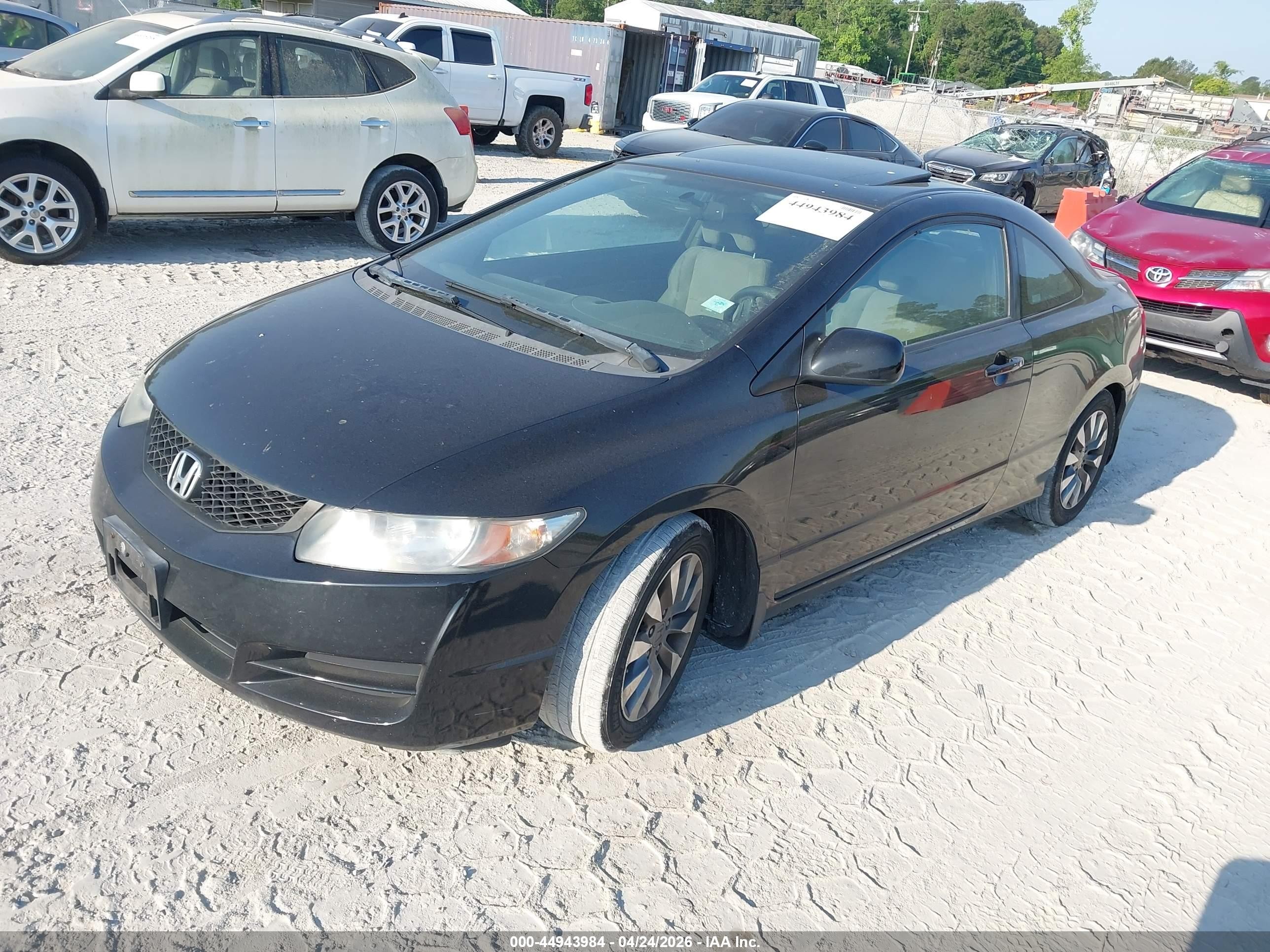 2009 Honda Civic Ex Черный vin: 2HGFG12879H514534