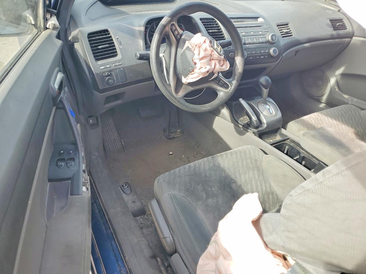 2009 Honda Civic Ex Синий vin: 2HGFG12879H524884