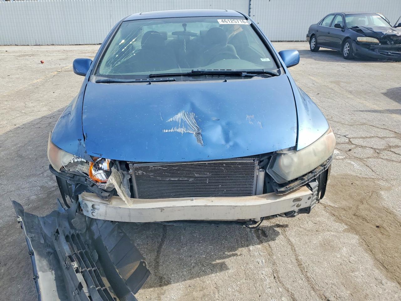 2009 Honda Civic Ex Синий vin: 2HGFG12879H524884