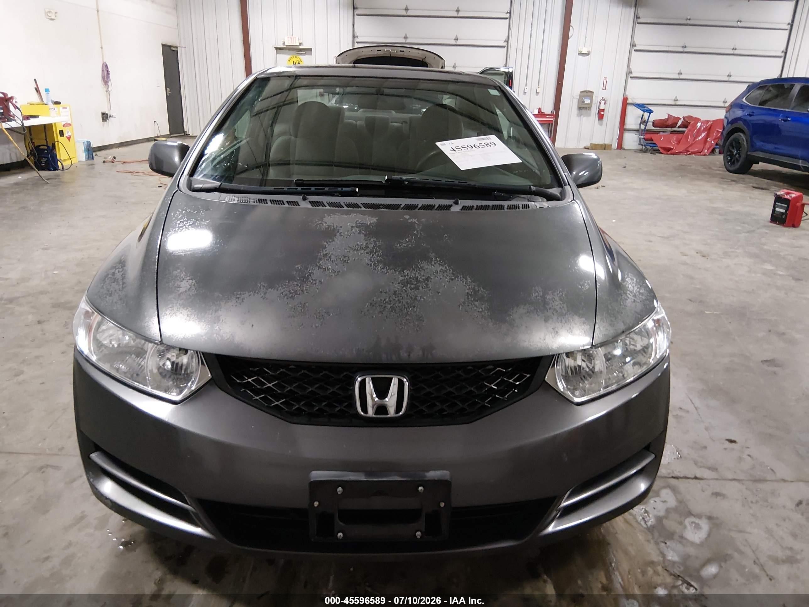 2009 Honda Civic Ex Gray vin: 2HGFG12879H525369