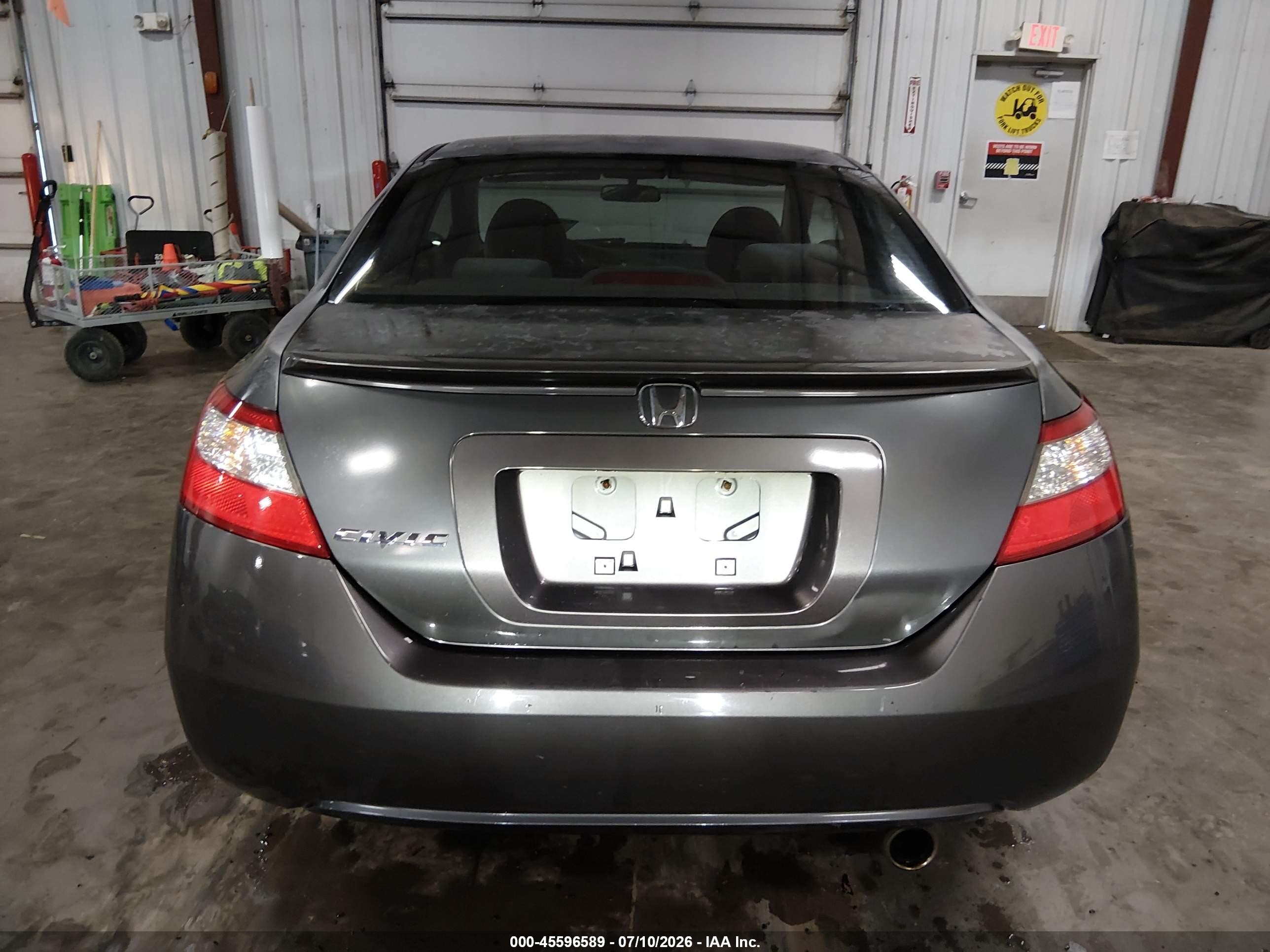 2009 Honda Civic Ex Gray vin: 2HGFG12879H525369