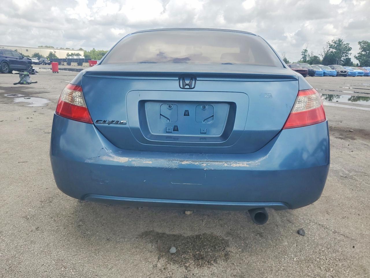 2009 Honda Civic Ex Blue vin: 2HGFG12879H530958