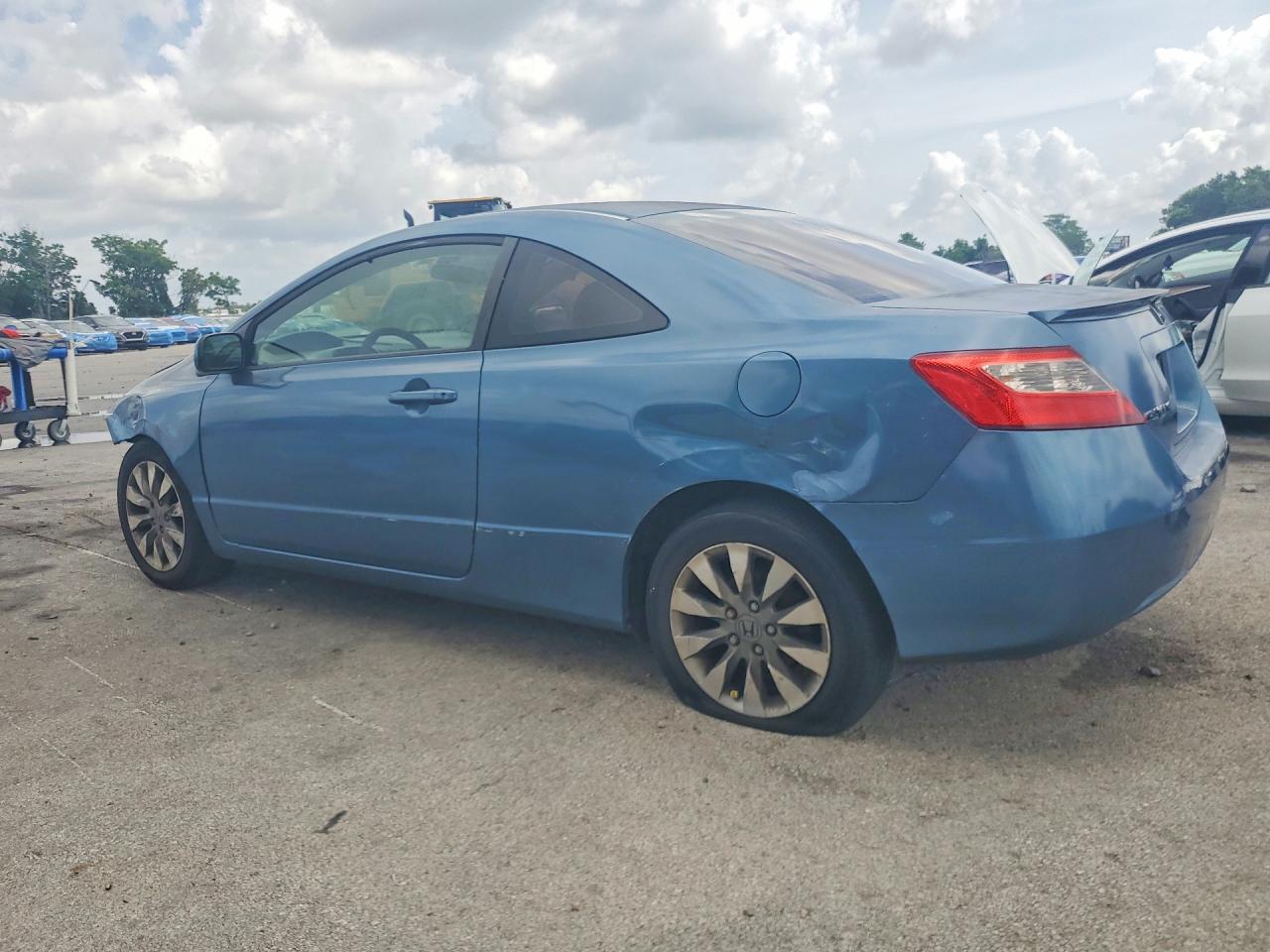 2009 Honda Civic Ex Blue vin: 2HGFG12879H530958