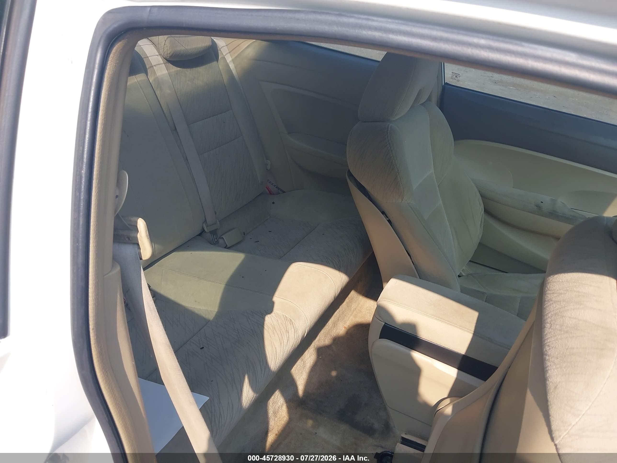 2006 Honda Civic Ex White vin: 2HGFG12886H502663