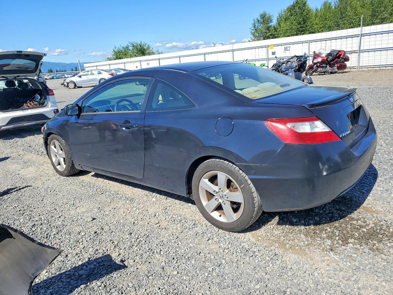 2006 Honda Civic Ex Black vin: 2HGFG12886H504316