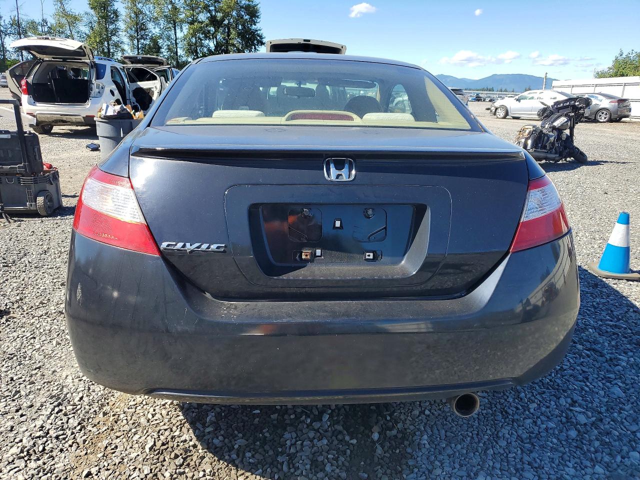 2006 Honda Civic Ex Black vin: 2HGFG12886H504316