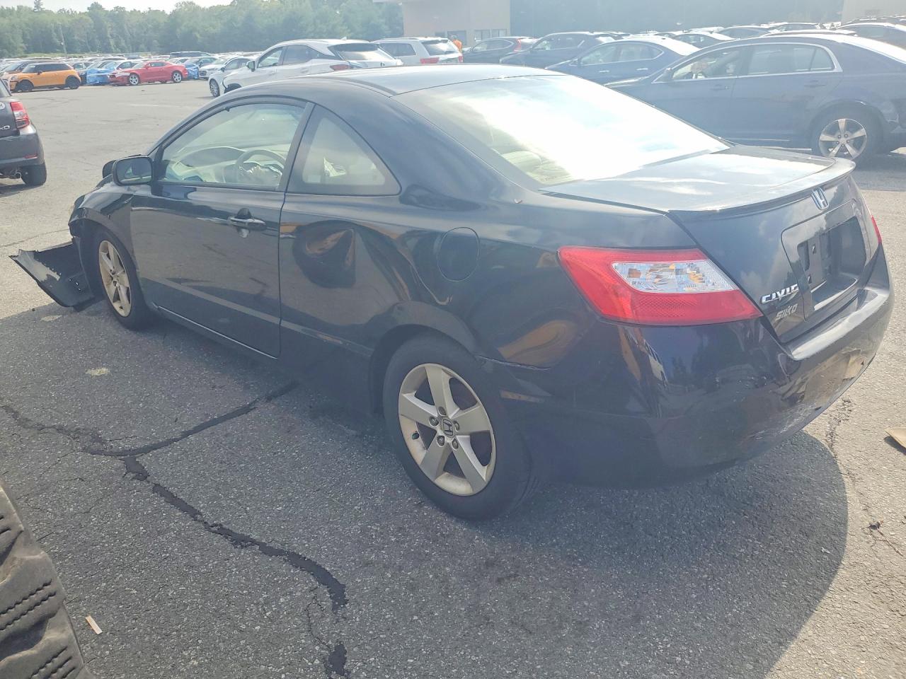 2006 Honda Civic Ex Black vin: 2HGFG12886H515915