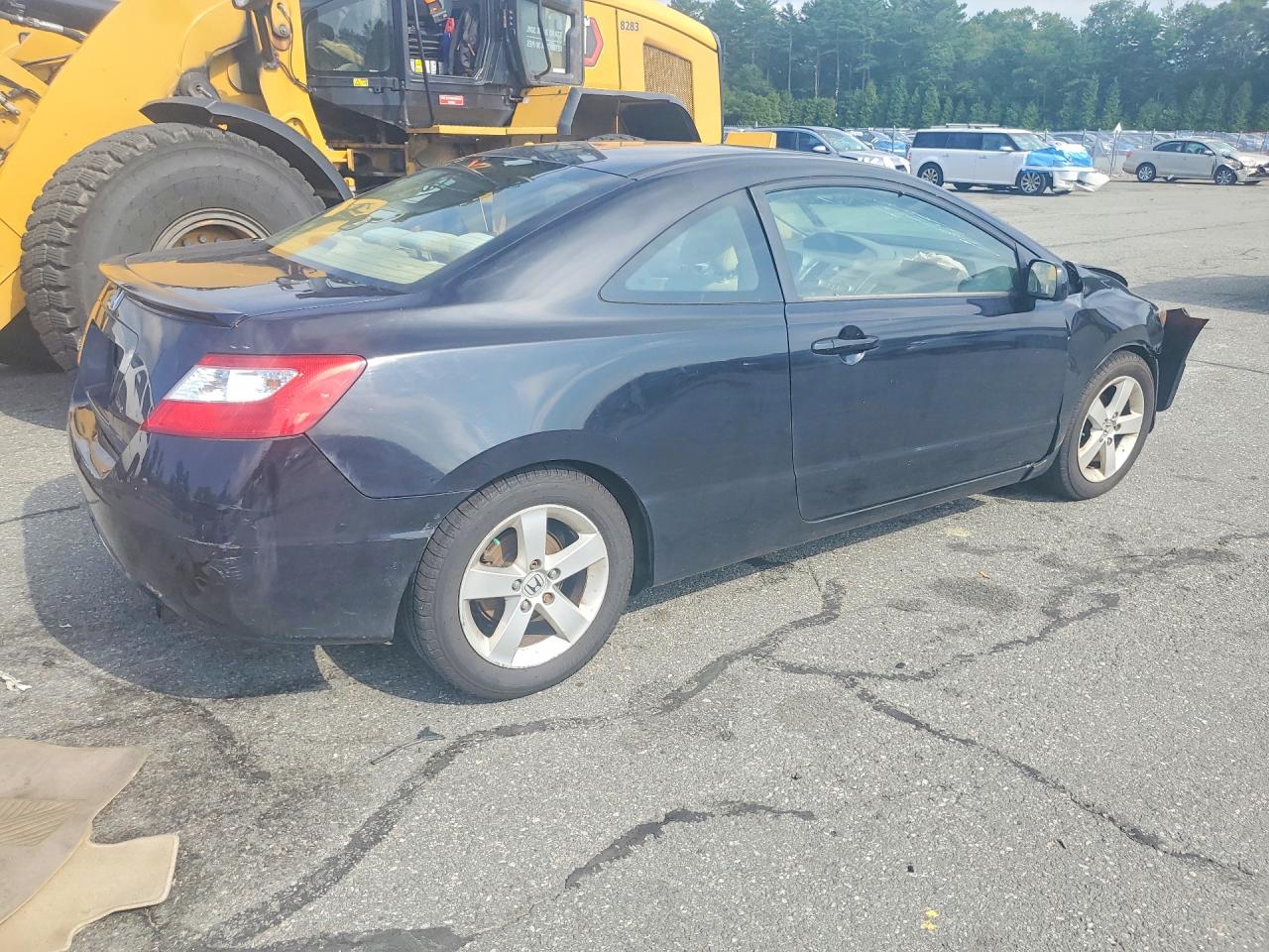 2006 Honda Civic Ex Black vin: 2HGFG12886H515915