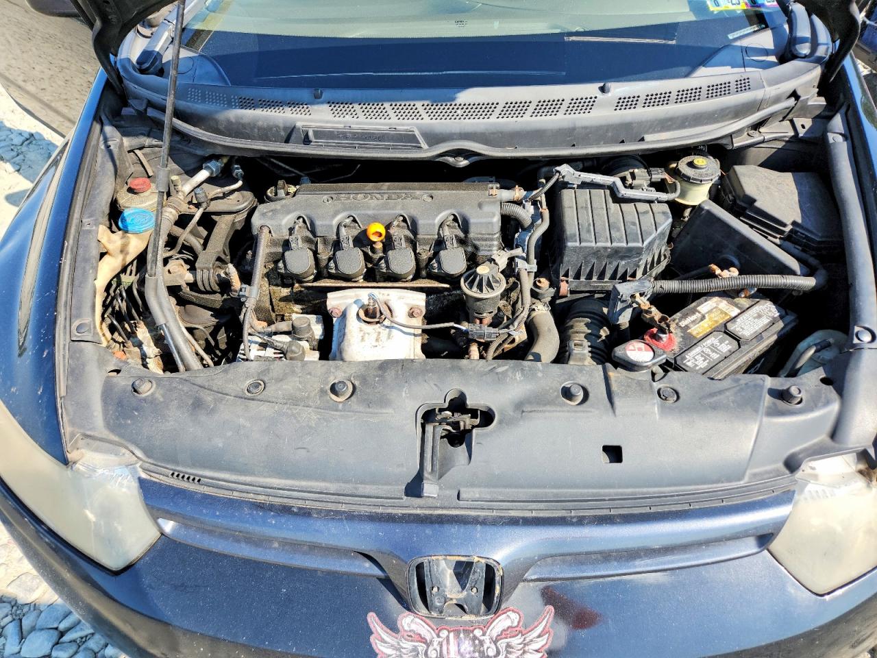 2006 Honda Civic Ex Black vin: 2HGFG12886H524971