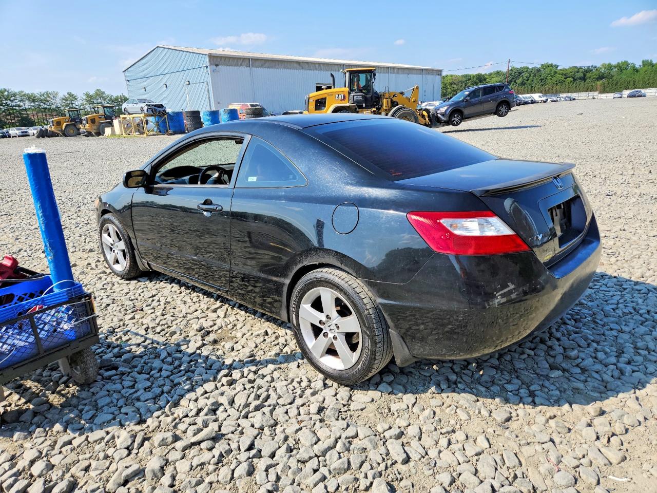 2006 Honda Civic Ex Black vin: 2HGFG12886H524971