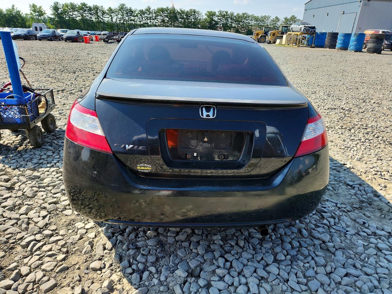 2006 Honda Civic Ex Black vin: 2HGFG12886H524971
