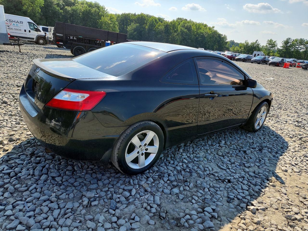2006 Honda Civic Ex Black vin: 2HGFG12886H524971