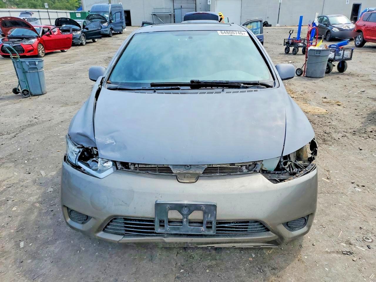 2006 Honda Civic Ex Silver vin: 2HGFG12886H560272