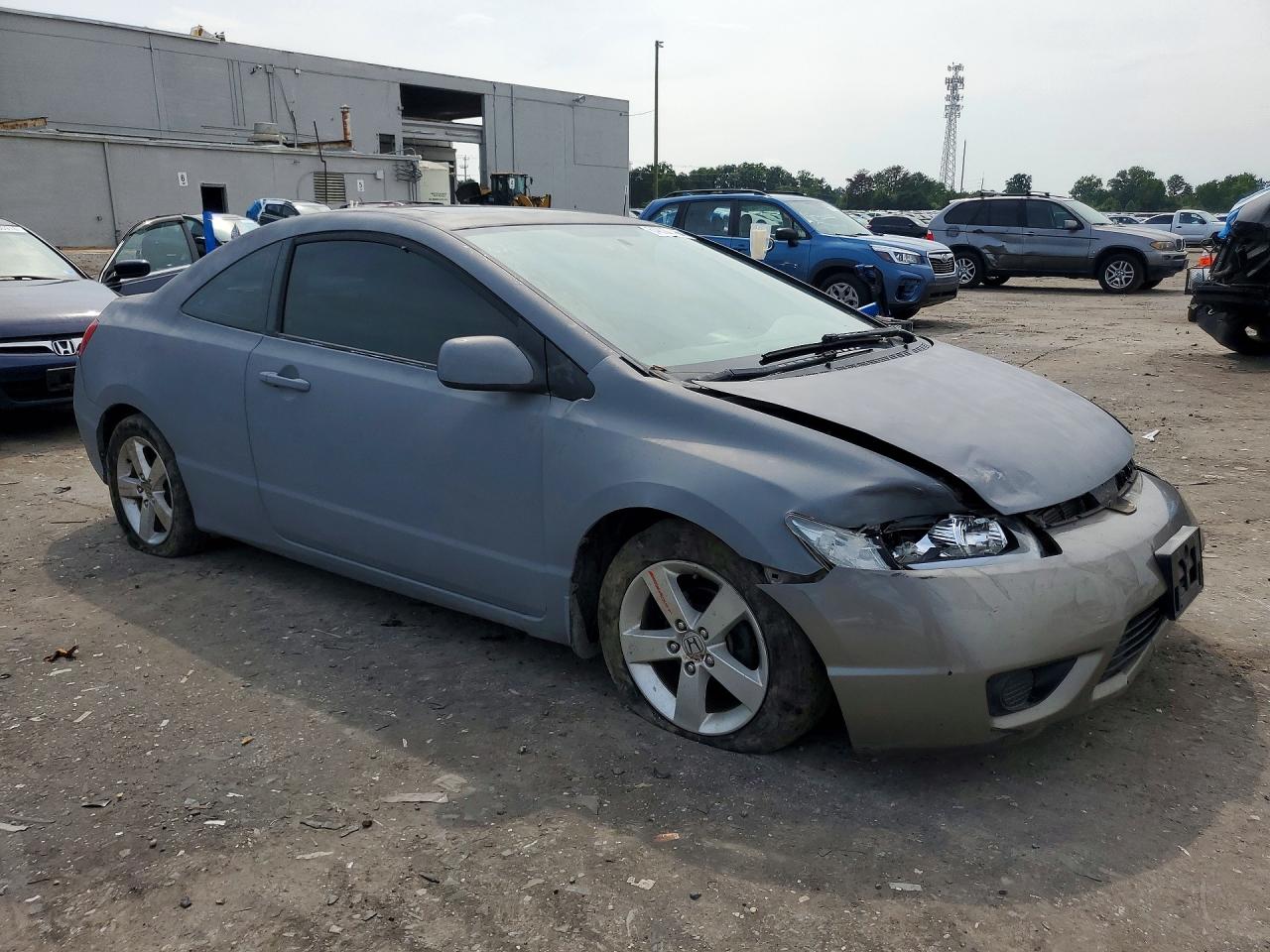 2006 Honda Civic Ex Silver vin: 2HGFG12886H560272
