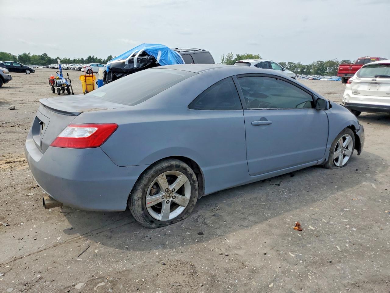 2006 Honda Civic Ex Silver vin: 2HGFG12886H560272
